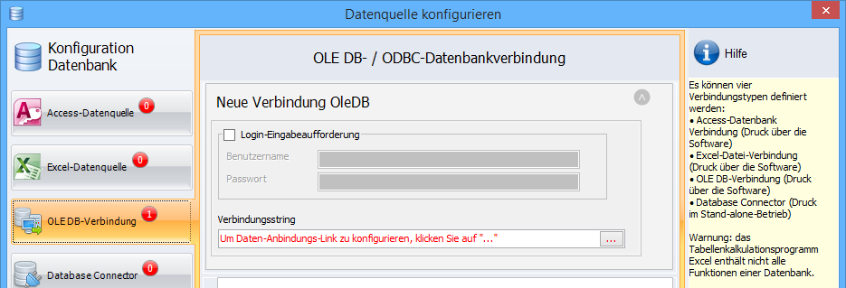 Verbindungsstring Verbindungsstring